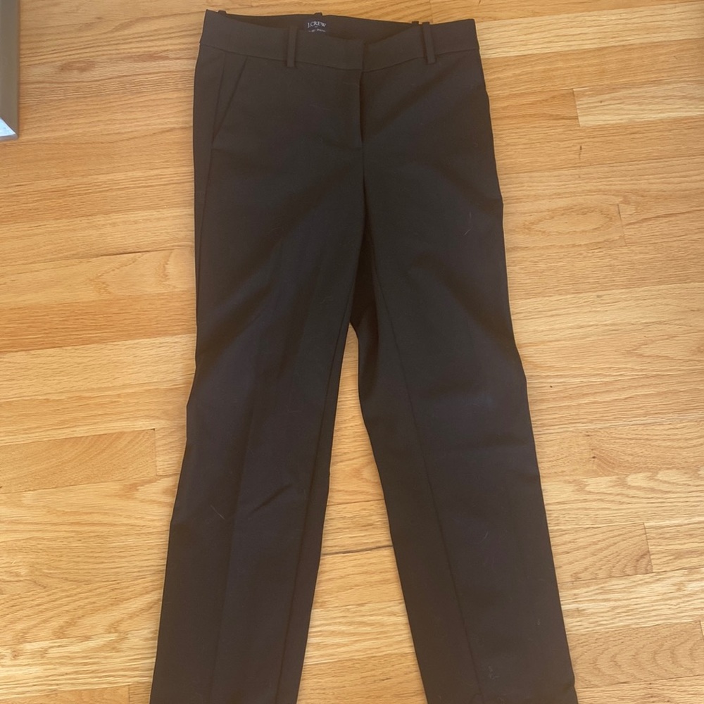 J Crew Black Trousers size 2